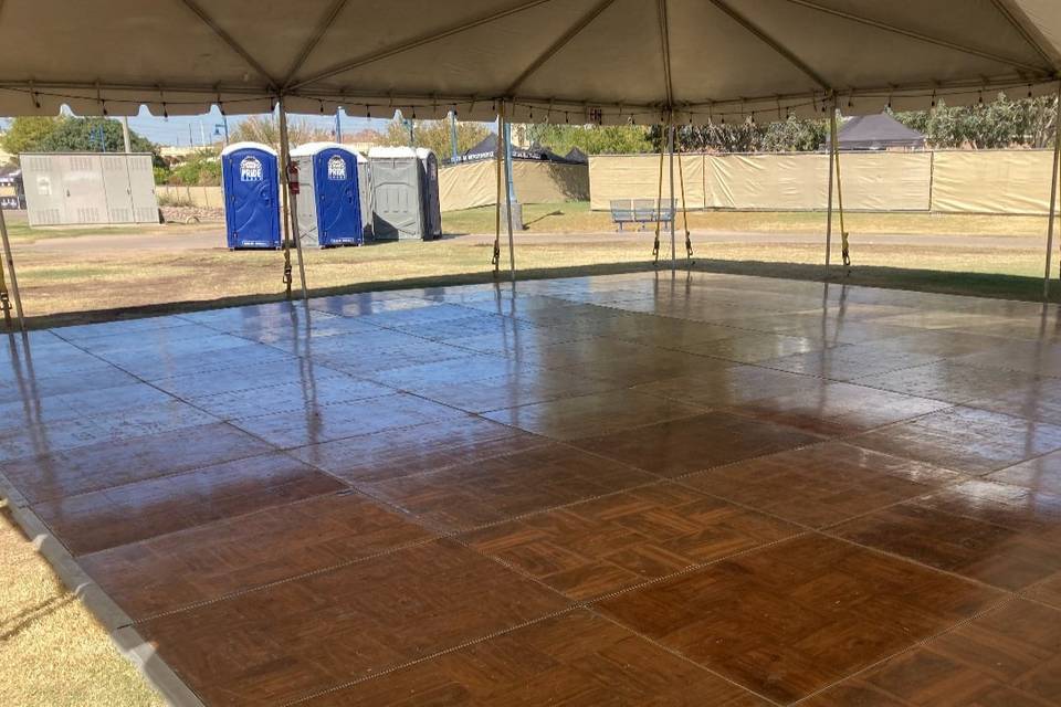 Dancefloor rentals!