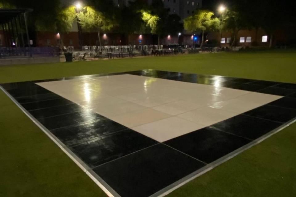 Dance floor rentals!