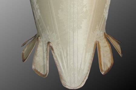 18th Century Style Corset with tabs