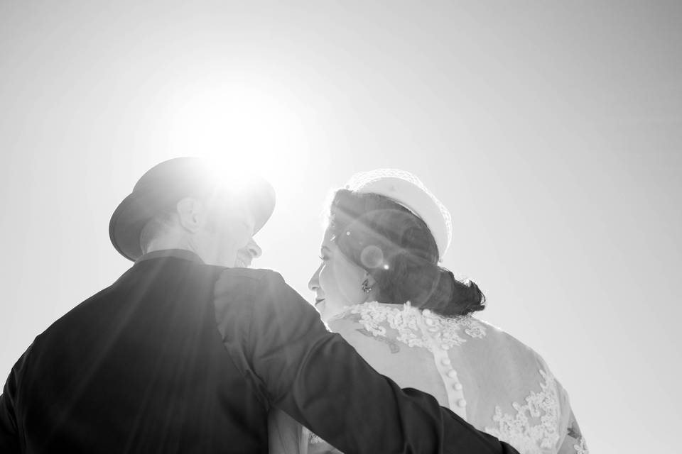 Bride and groom