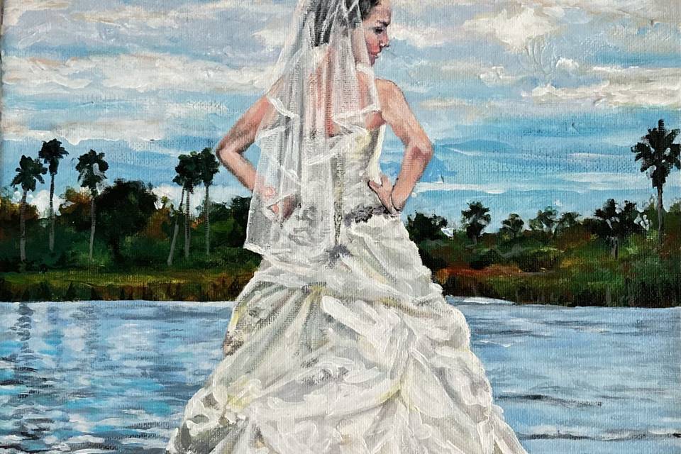 Bridal portrait