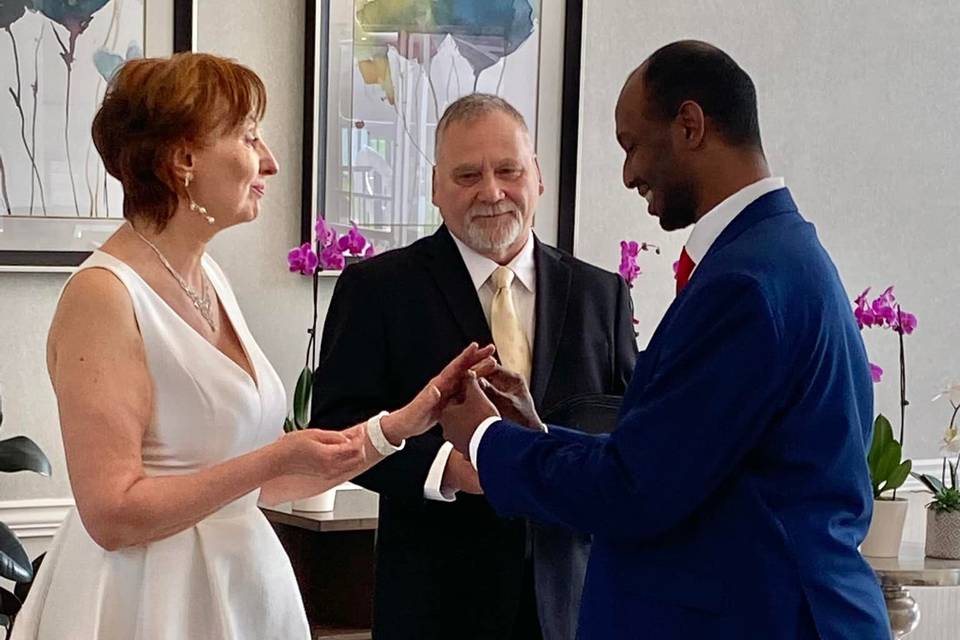 Exchanging the rings