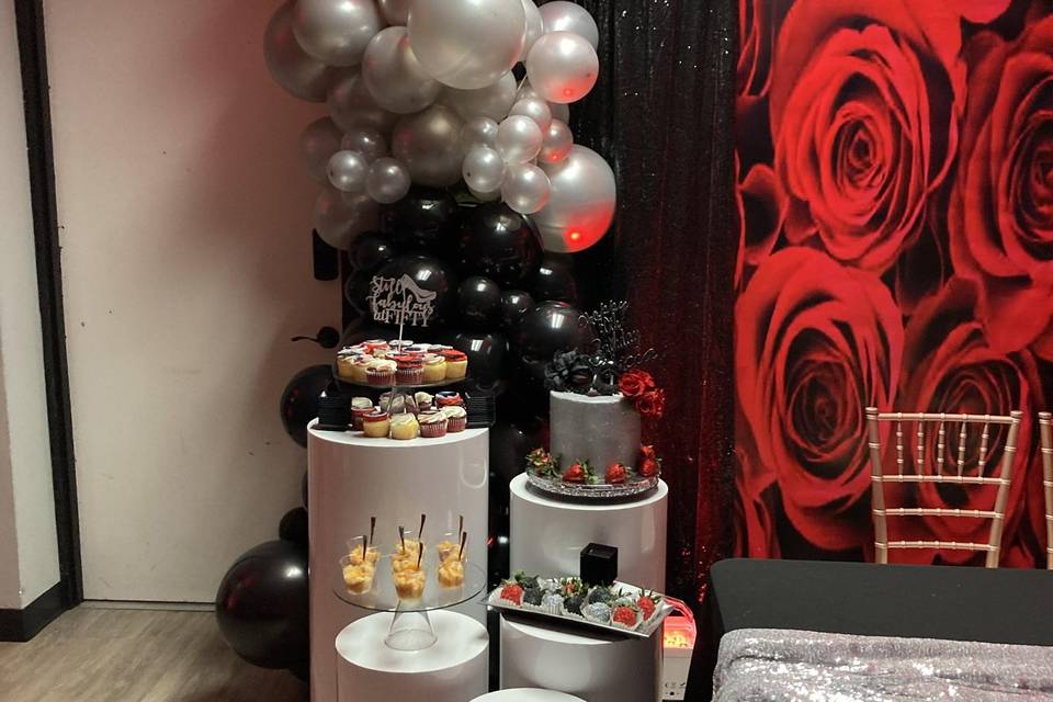 Dessert pedestals