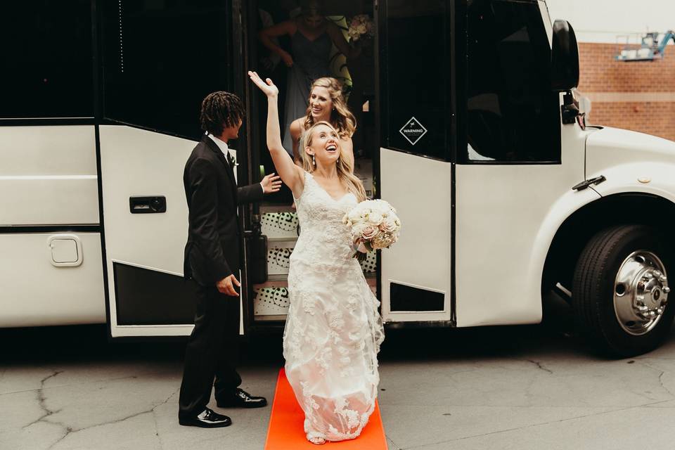 Bride Arrival