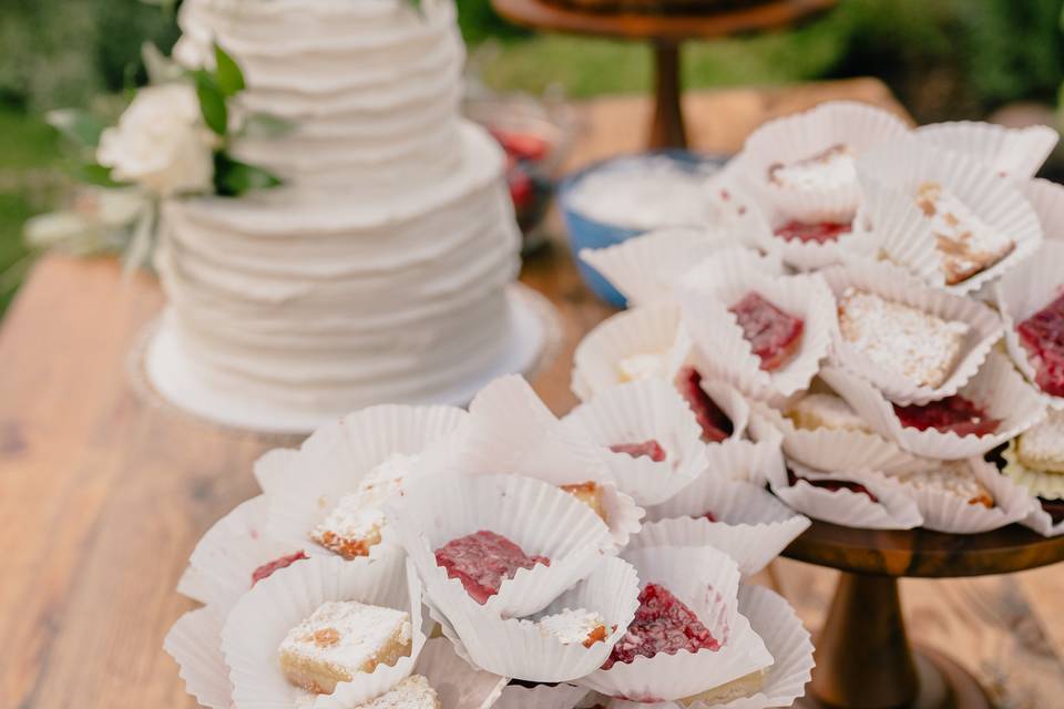 Dessert table