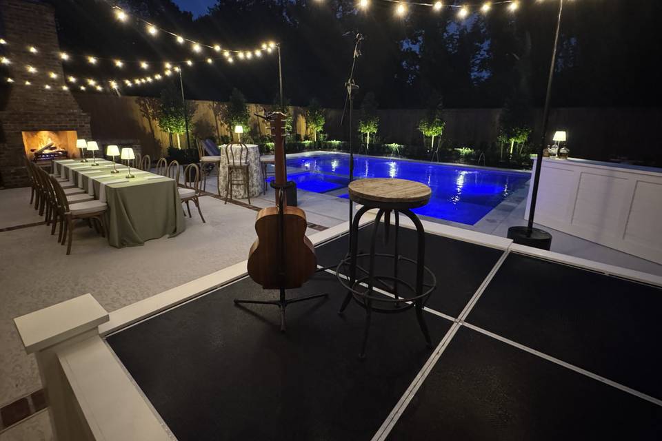 Stage and Lights