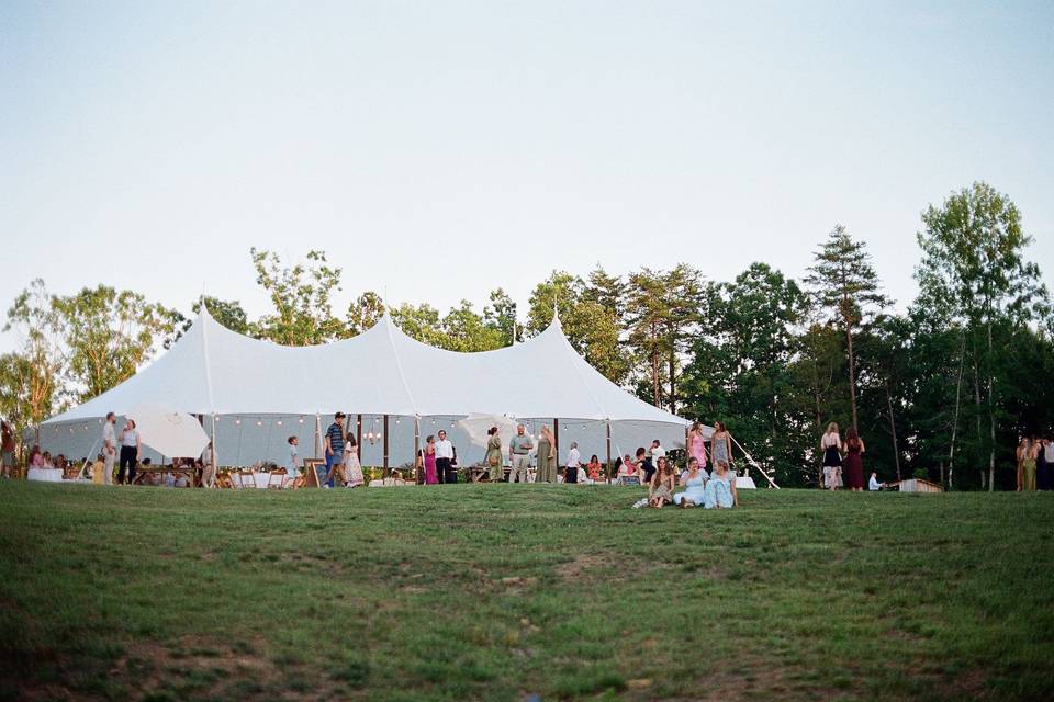 Tent view