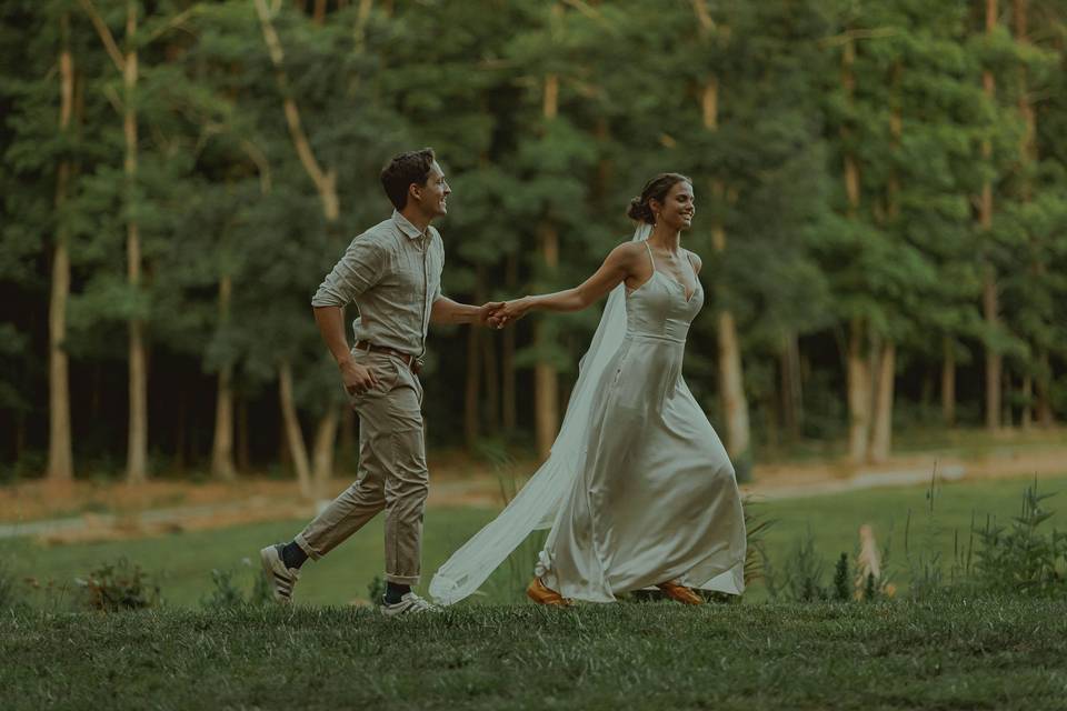 Just married