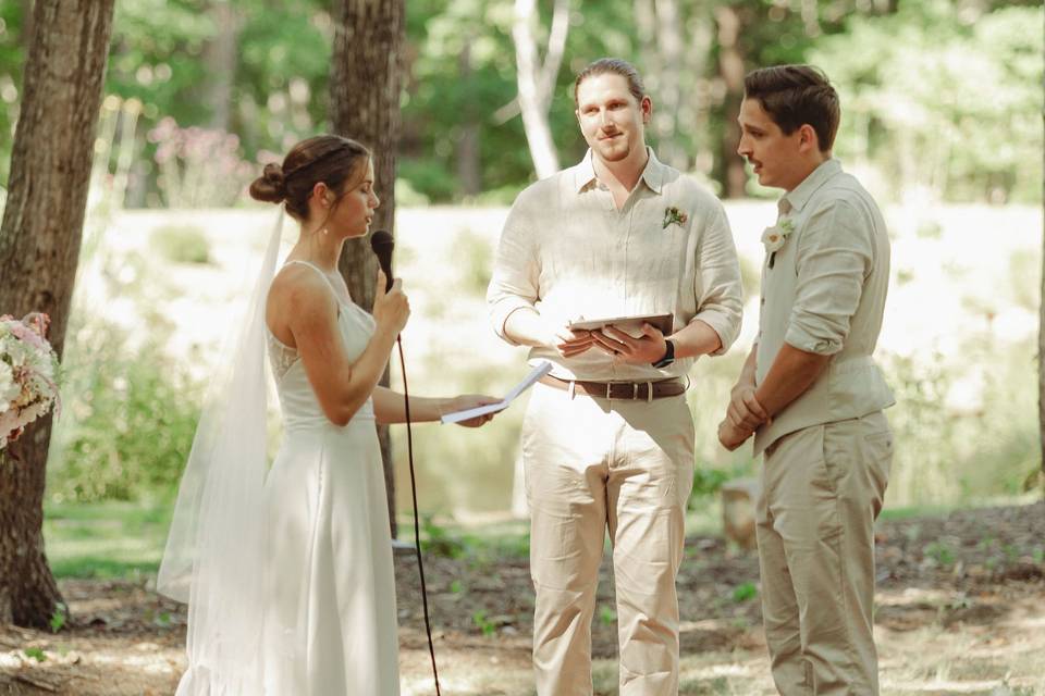 Vows bride