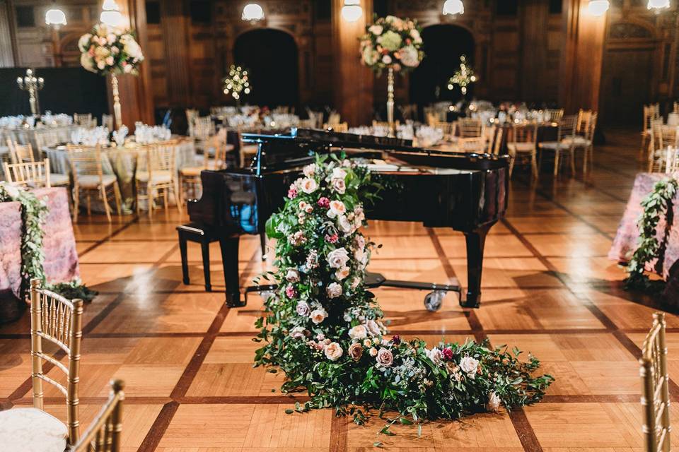 Piano flowers