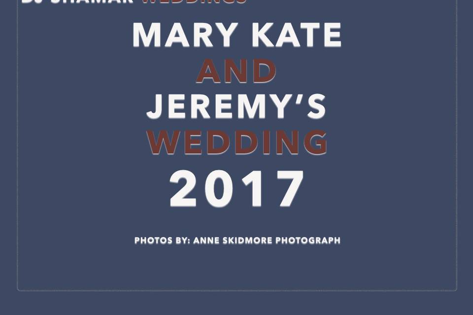 Title For A Wonderful Wedding!