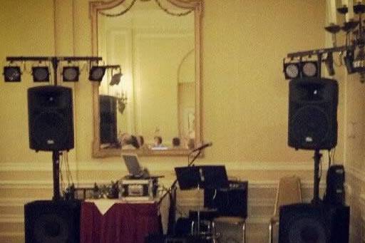 DJ setup