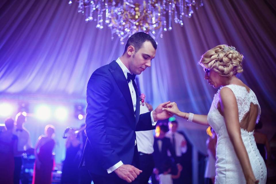 Couple dancing