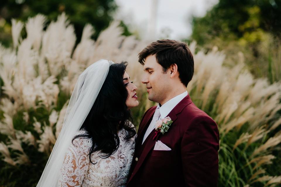 Bride and groom