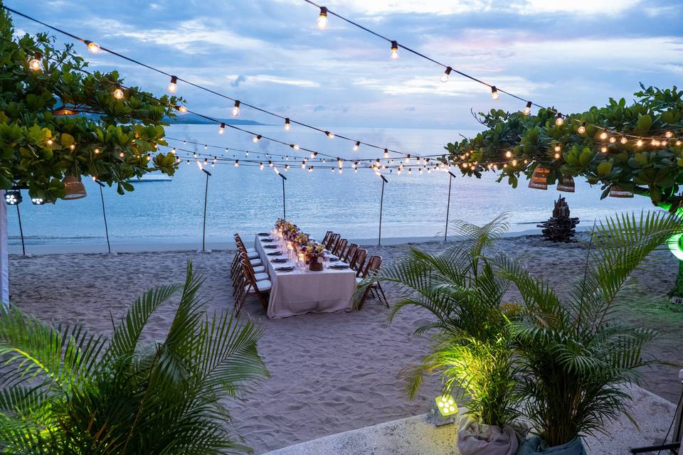 Beachfront Wedding