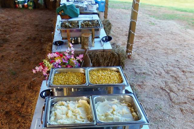 Buffet of different selections