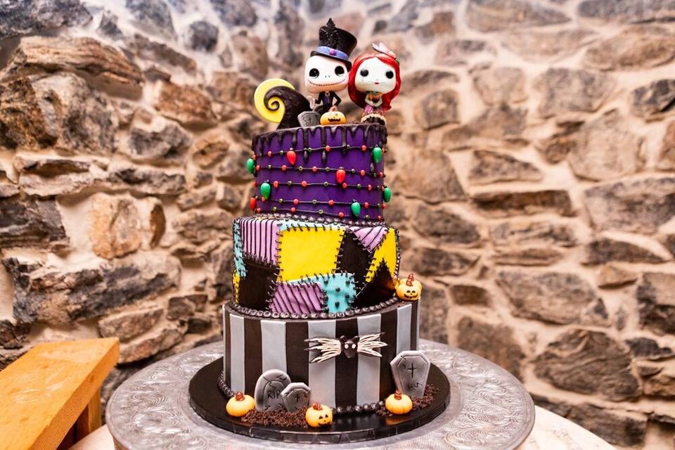 Tim Burton cake