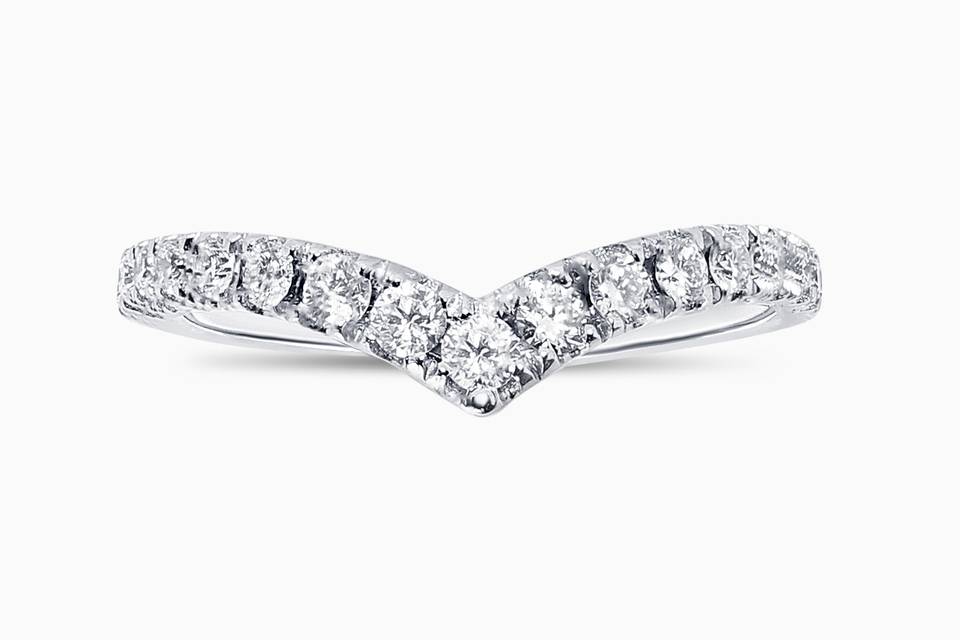 Diamond wedding ring