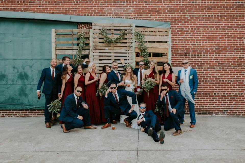 Morean Wedding Party