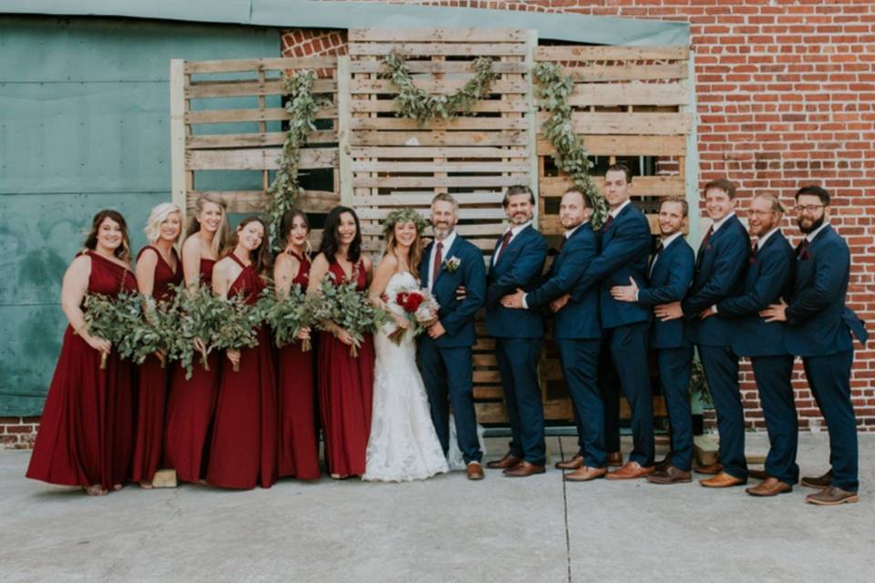 Morean Wedding Party