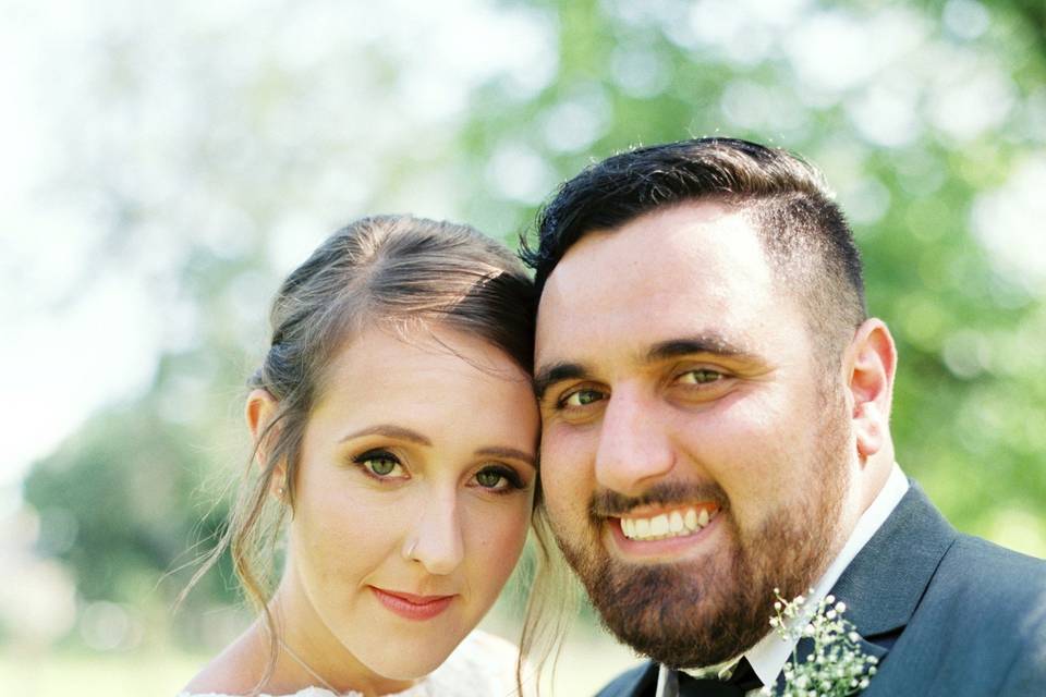 The bride and groom (Grace Aston Photography)