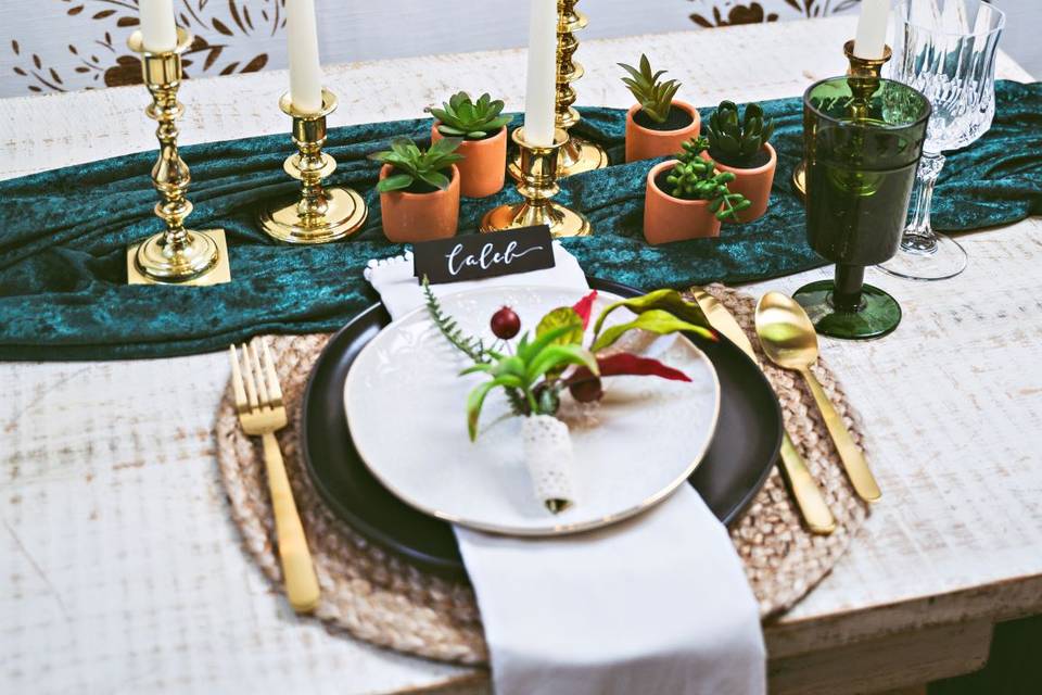 Boho Place Setting