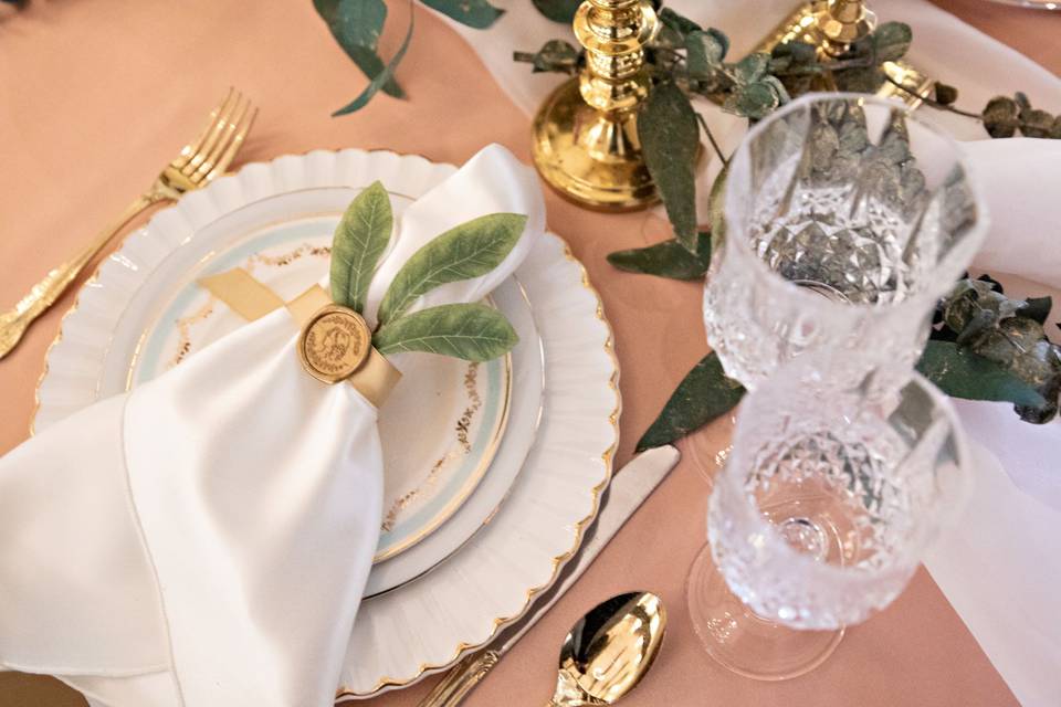 Vintage Place Setting