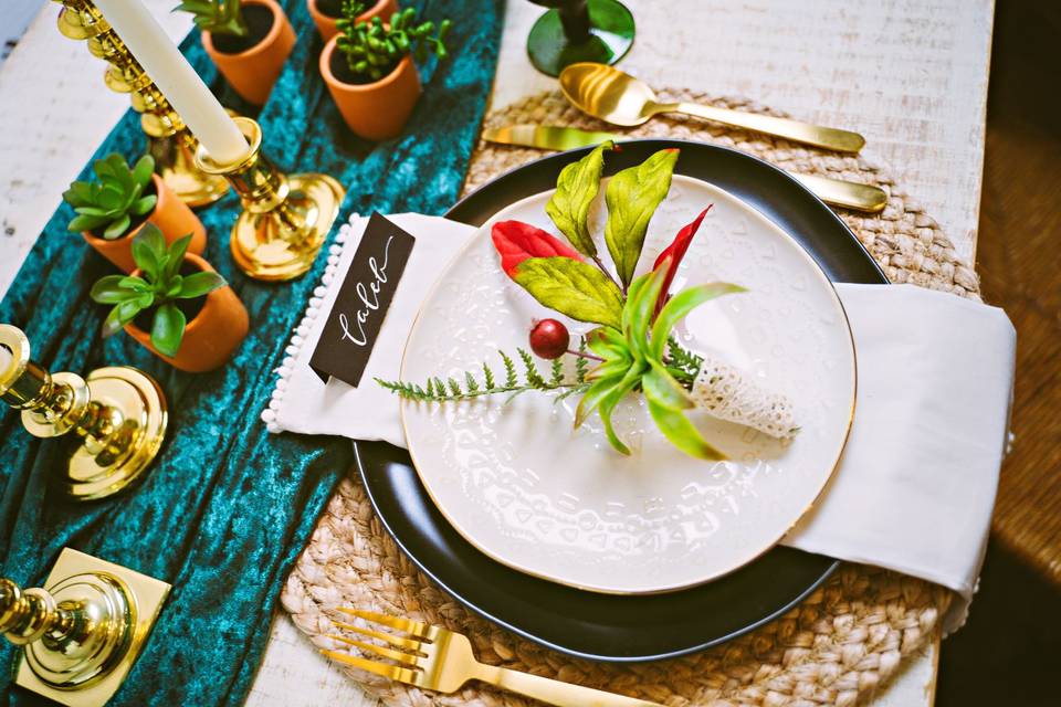 Boho Place Setting