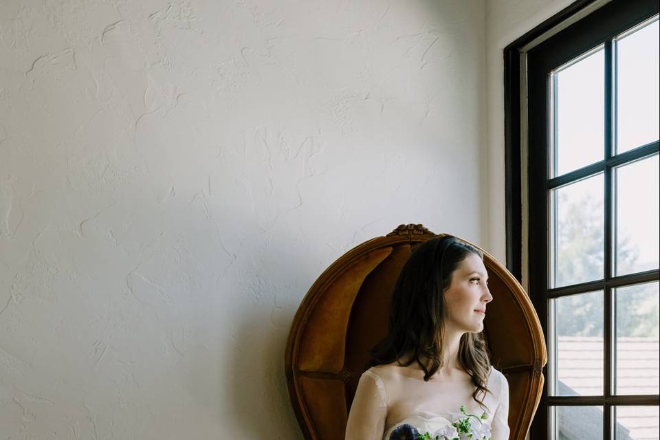 Bride in waiting