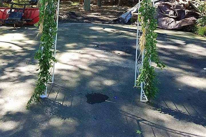 Leafy Wedding Arch