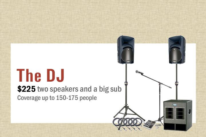 The DJ - $225