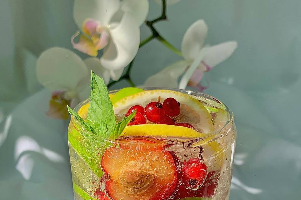 Fruity cocktail
