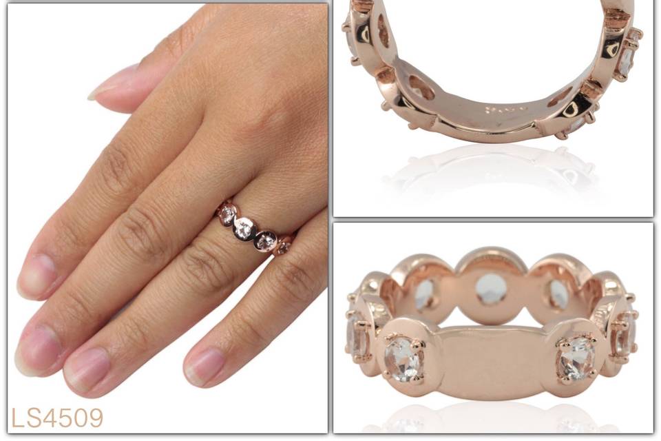 Add some gorgeous simplicity to your life with this unique 9 stone morganite wedding band in rose gold!
See full details here:
https://www.lauriesarahdesigns.com/product/morganite-ring-9-stone-morganite-halo-wedding-band-rose-gold/
