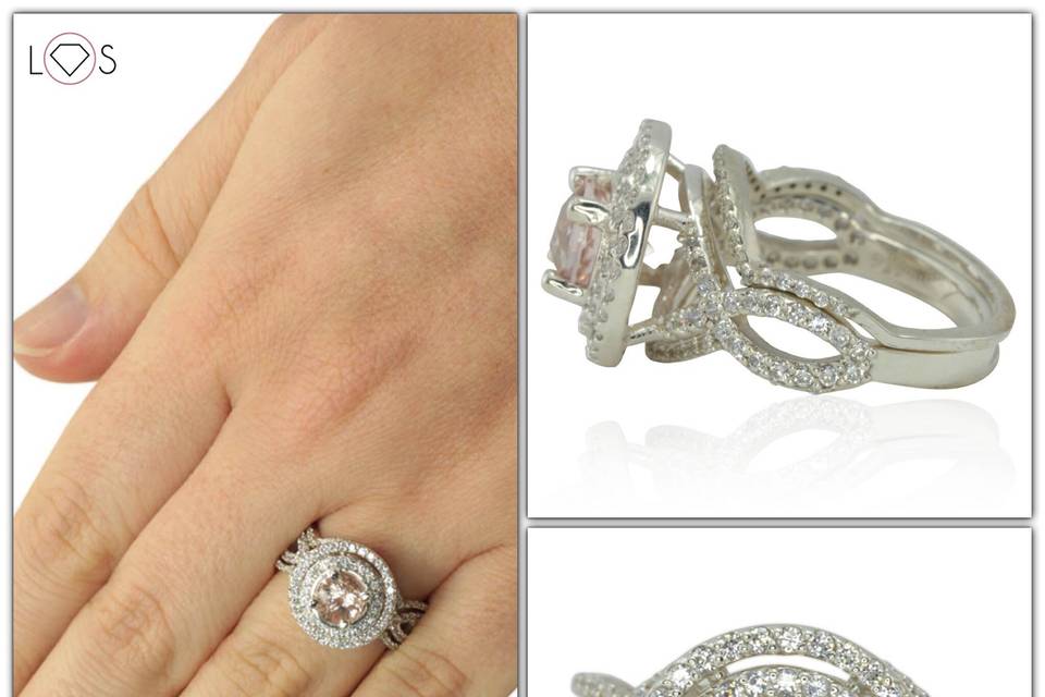 This beauty is a halo engagement ring semi mount with vintage inspired details. Classic and modern at the same time!
See full details here:
https://www.lauriesarahdesigns.com/product/halo-engagement-ring-semi-mount-vintage-inspired-details/