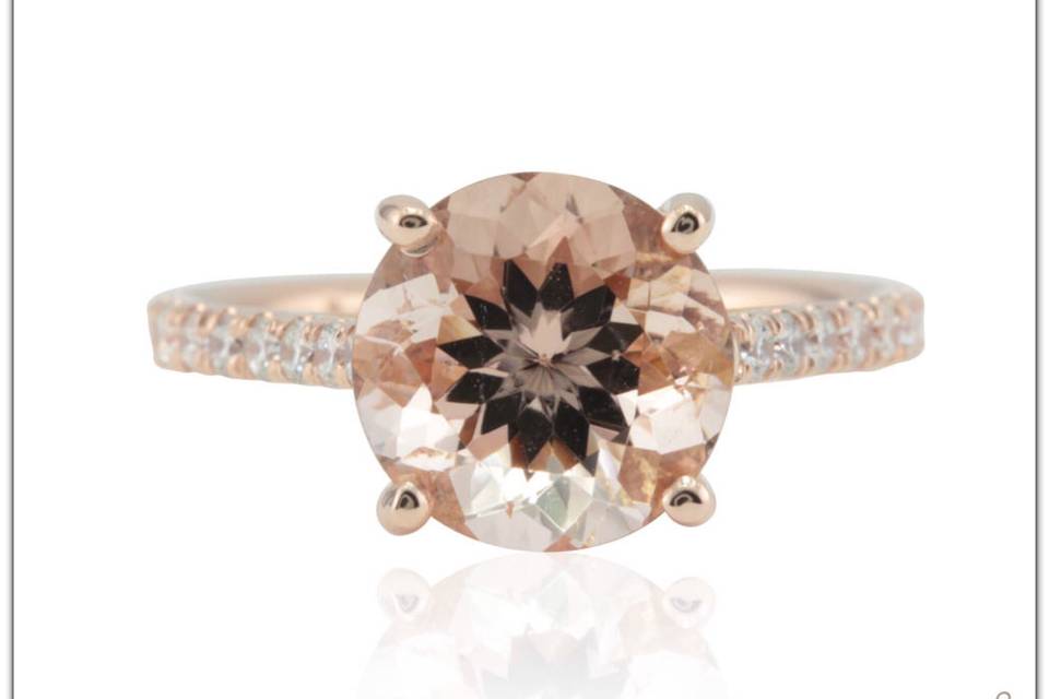 Fall in love this year with none other than a gorgeous morganite engagement ring!
See full details here:
https://www.lauriesarahdesigns.com/product/rose-gold-engagement-ring-round-morganite-diamond-solitaire/