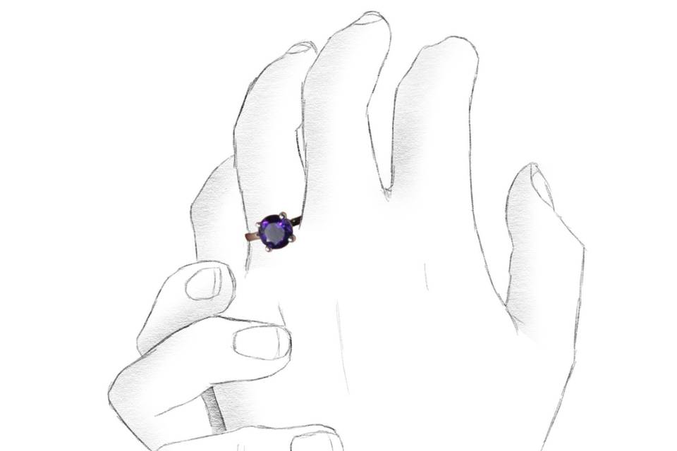 Featuring our beautiful amethyst engagement ring in a sleek white gold!
See full details here:
https://www.lauriesarahdesigns.com/product/amethyst-engagement-ring-solitaire-plain-white-gold-shank/