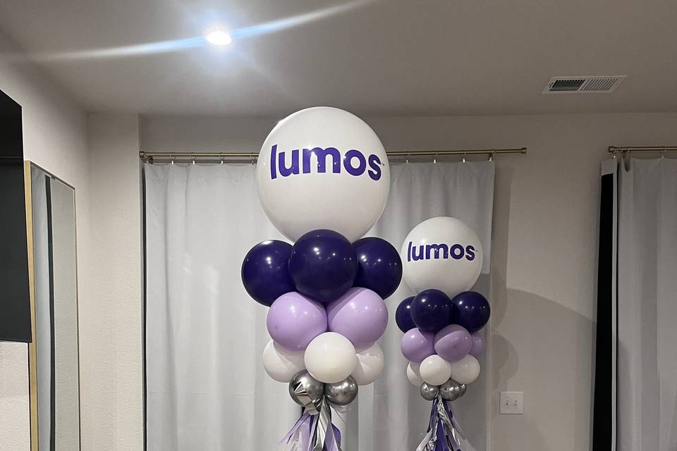 Custom Tassel Balloon Columns