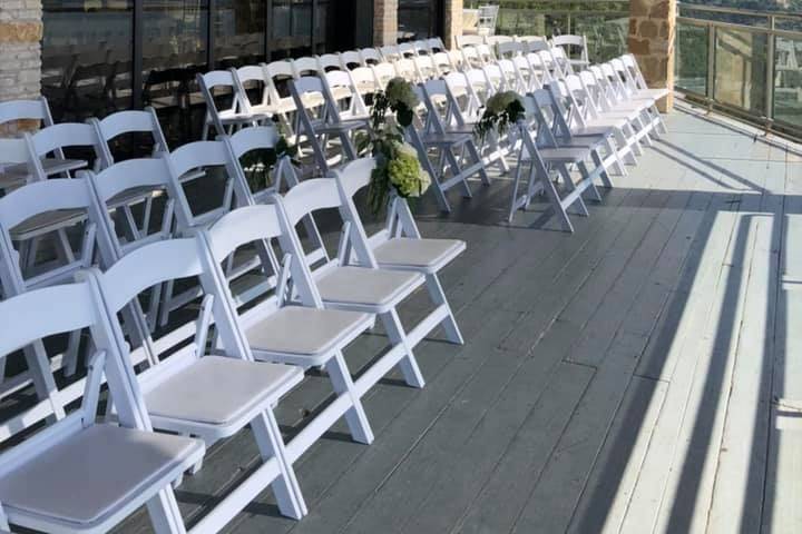 Outdoor ceremony