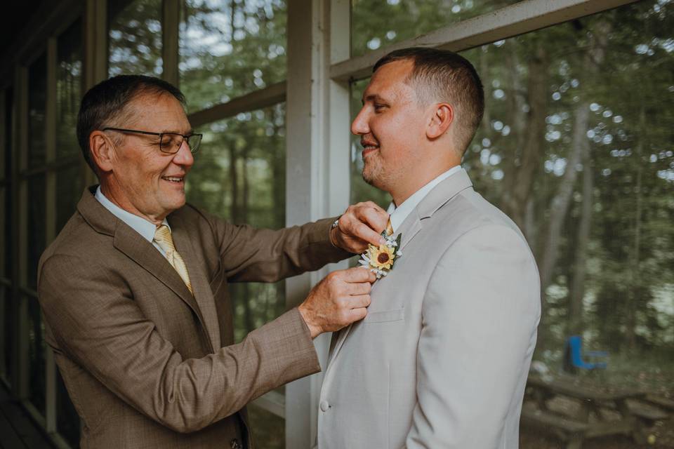 Dad and Groom