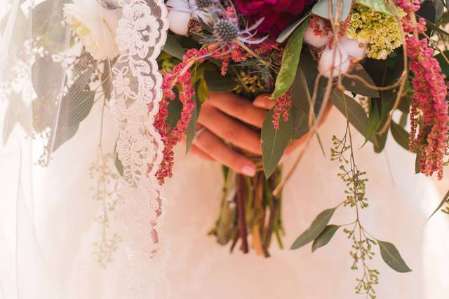 Cotton in the bouquet- wow!