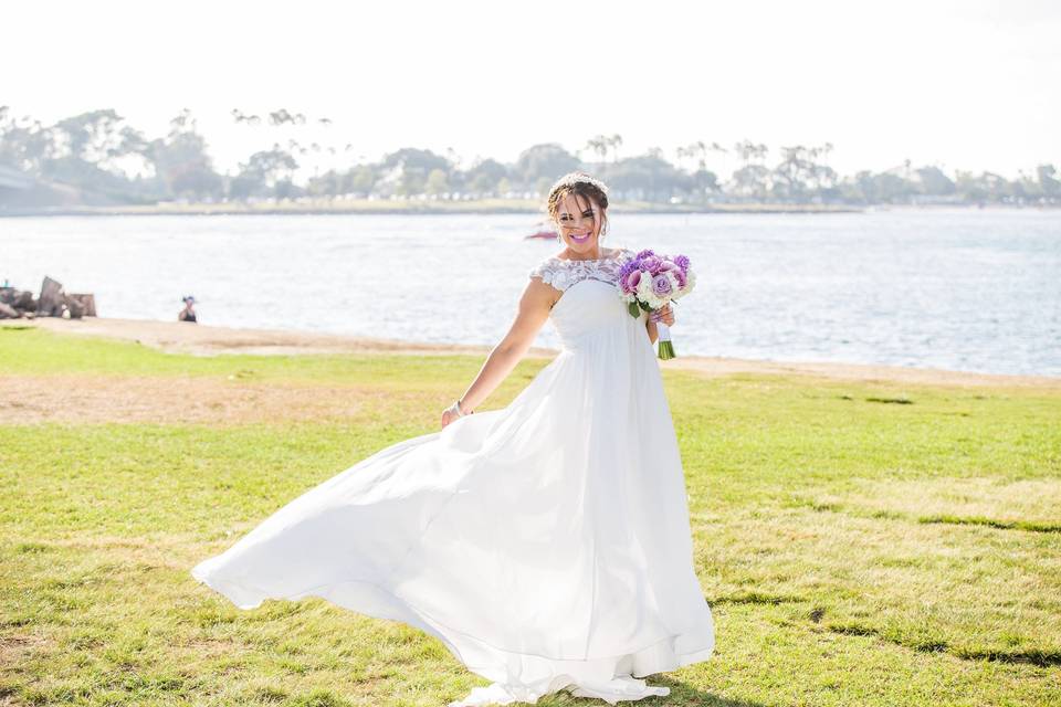 Bridal portrait