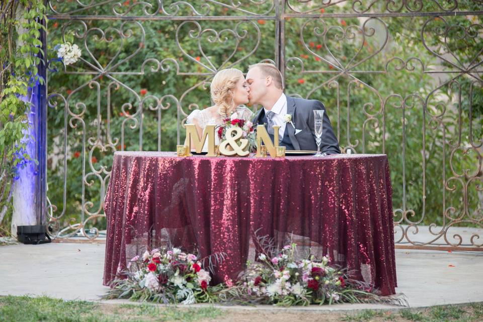 Sweetheart table