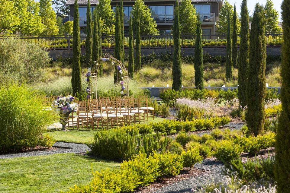 Cypress Garden Ceremony