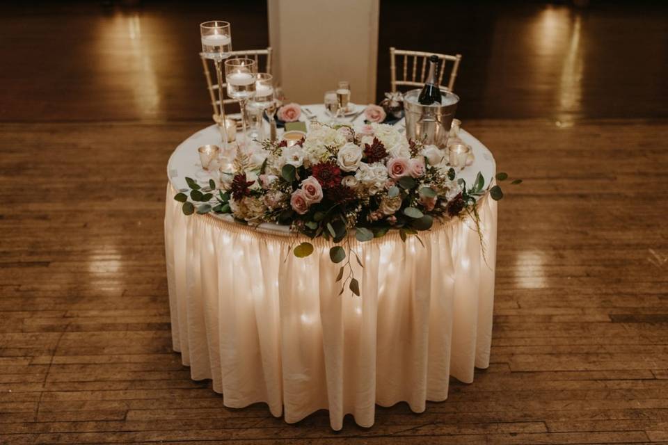 Sweetheart Table