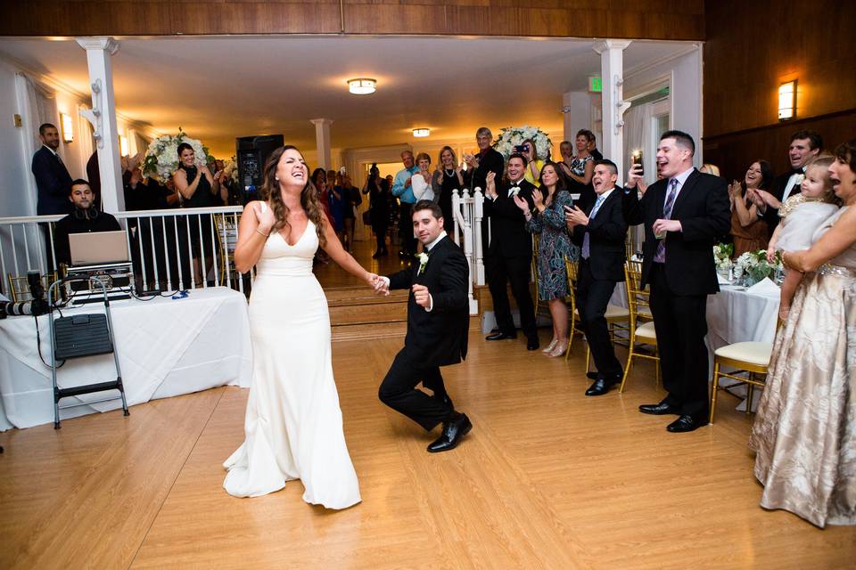 Bride and Groom Entrance