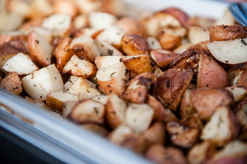Seasoned oven roasted potatoes