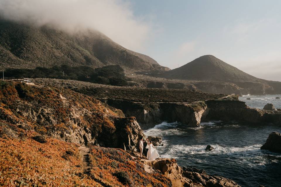 Engagement in Big Sur, CA