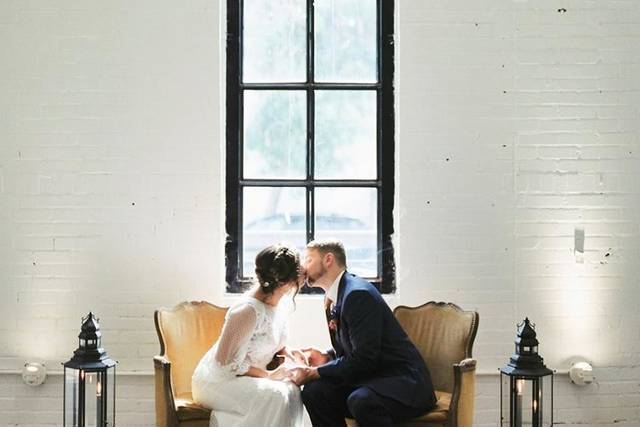 Couple kissing