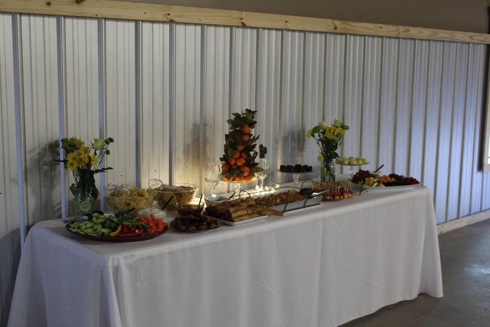 Sunset Lodge banquet room