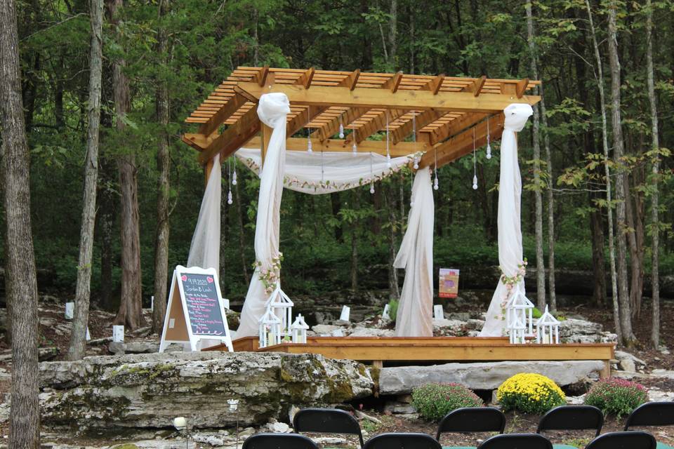 Pergola / Rock Garden